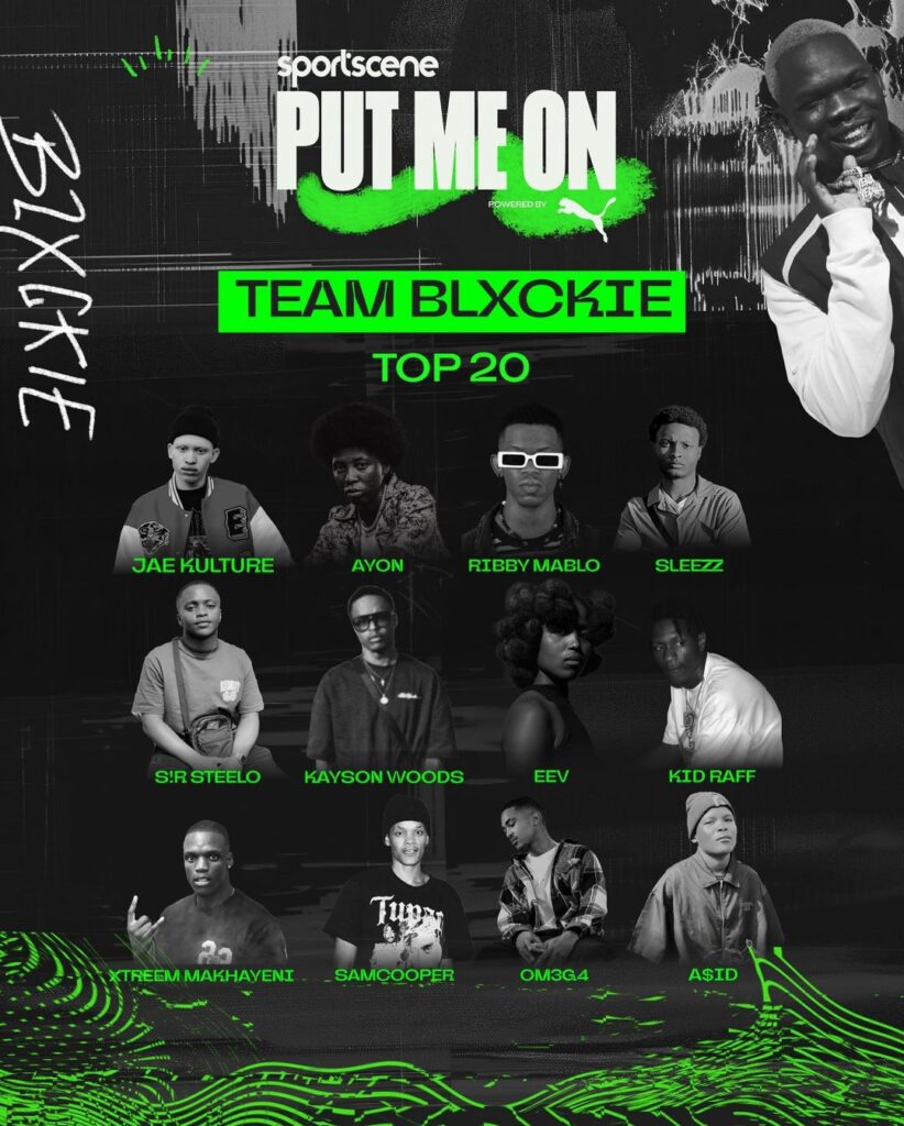 Blxckie & Youngstunna Announce their Top 20 Finalists on the Biggest Youth Rap Competition: Sportcene Puma Put Me On